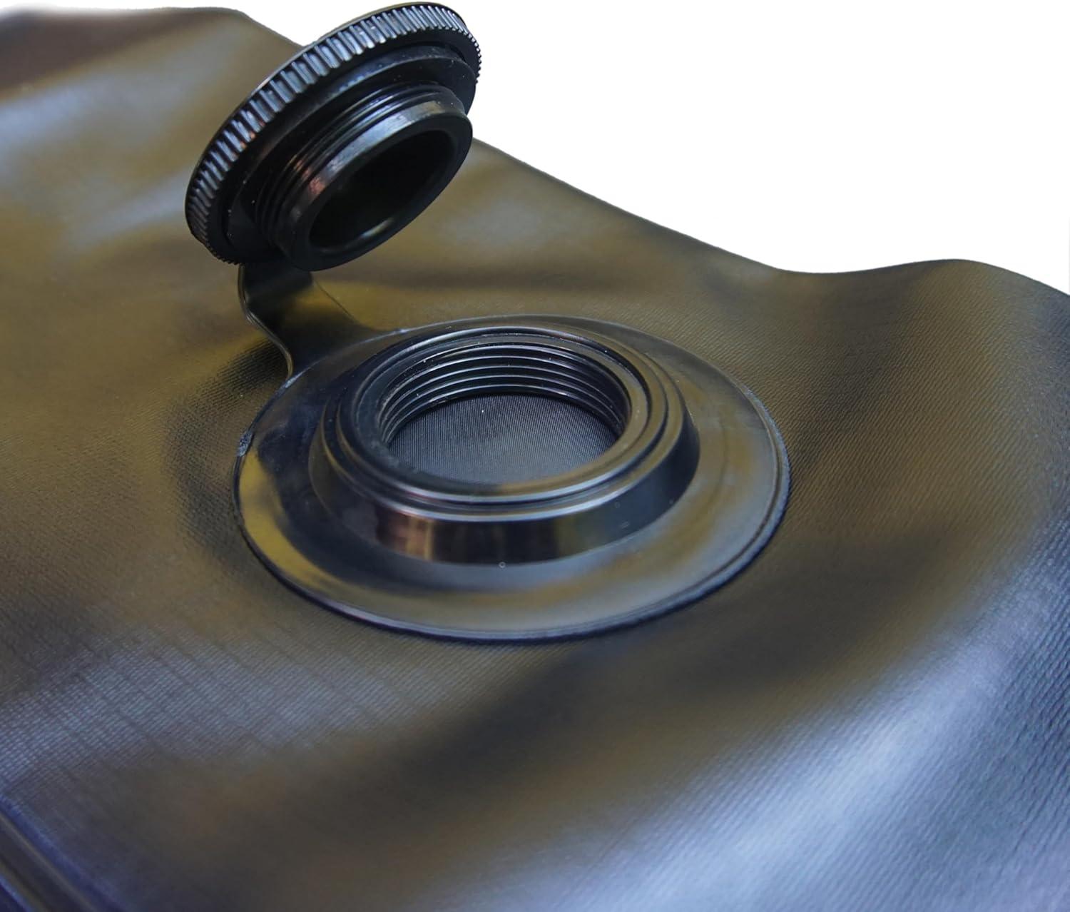 imageRobelle 8 ft 6Pack Heavy Duty Black Double Chamber Pool Cover Weights 33 MM Thick Vinyl Pool Water Bags Water TubesPremium