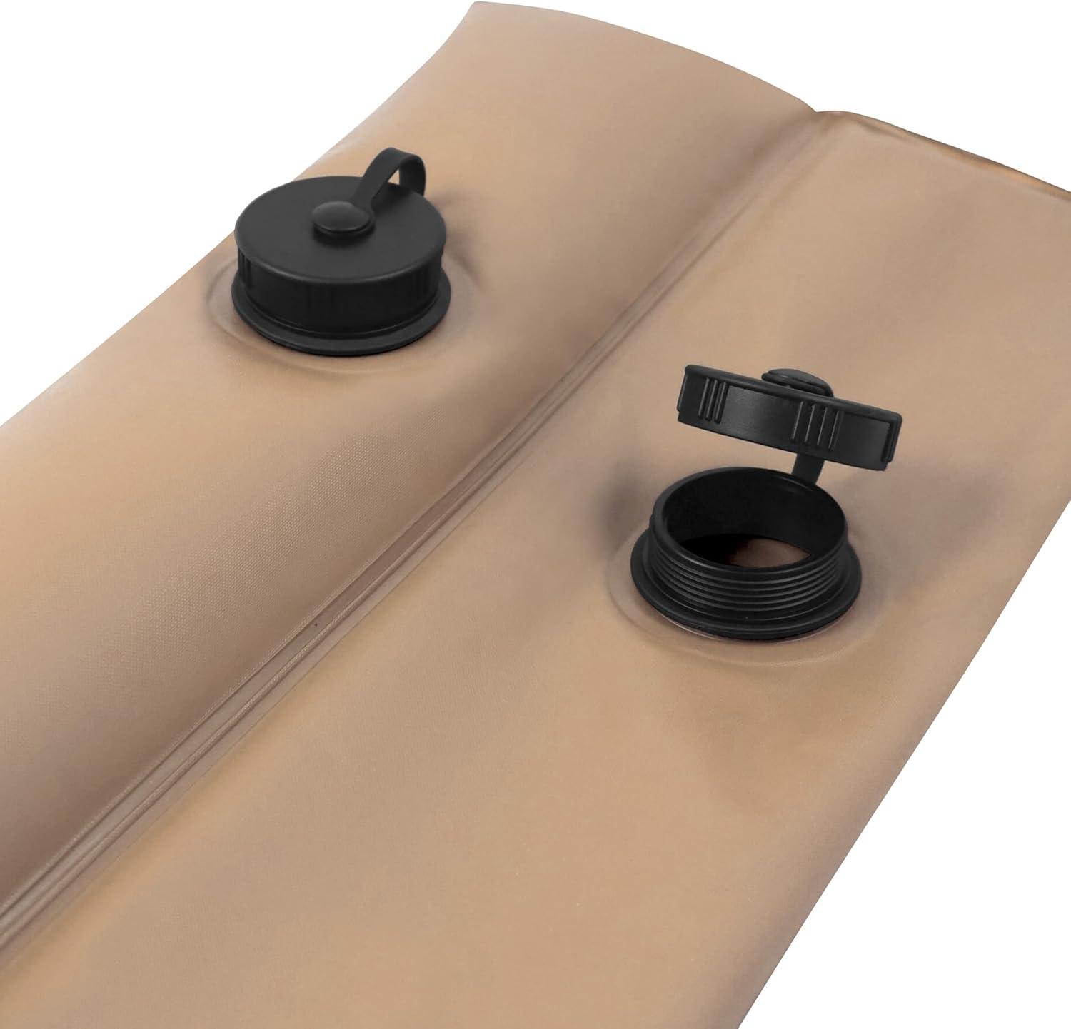 imageRobelle 8 ft 6Pack Heavy Duty Tan Double Chamber Pool Cover Weights 33 MM Thick Vinyl Pool Water Bags Water TubesCommercial