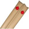 imageRobelle 10 ft 12Pack Commercial Tan Double Chamber Pool Cover Weights Double Seams 25 MM Thick Vinyl Oversized Jumbo Screw Valve Cap Pool Water Bags Water TubesExtra Heavy Duty