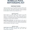 imageRobelle 10000 Gallon DualAction Winter Kit Premium Pool Closing Kit for Pools up to 10000 Gallons10 000 Gallons