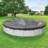 imageRobelle 12 ft Blue Winter Pool Cover for Above Ground Pools 3 ft Overlap 15 ft Cover Size Solid 7 x 7 Scrim 22 ozyd2 8Year Warranty Style 3612Premium