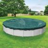 imageRobelle 12 ft Commercial Teal Winter Pool Cover for Above Ground Pools 4 ft Overlap 16 ft Cover Size Solid 12 x 12 Scrim 37 ozyd2 18Year Warranty Style 39124Commercial