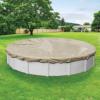 imageRobelle 12 ft Professional Tan Winter Pool Cover for Above Ground Pools 4 ft Overlap 16 ft Cover Size Solid 12 x 12 Scrim 37 ozyd2 15Year Warranty Style 57124ROBPremium