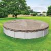 imageRobelle 12 ft Professional Tan Winter Pool Cover for Above Ground Pools 4 ft Overlap 16 ft Cover Size Solid 12 x 12 Scrim 37 ozyd2 15Year Warranty Style 57124ROBProfessional
