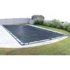 imageRobelle 12 x 24 ft Heavy Duty Mesh Blue Winter Pool Cover for Inground Pools 4 ft Overlap 16 x 28 ft Cover Size 10 x 10 Scrim 31 ozyd2 10Year Warranty Style 541224RROBExtra Heavy Duty
