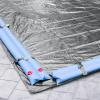 imageRobelle 12 x 24 ft Heavy Duty Silver Winter Pool Cover for Inground Pools 5 ft Overlap 17 x 29 ft Cover Size Solid 8 x 8 Scrim 236 ozyd2 10Year Warranty Style 551224RROBProfessional
