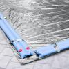imageRobelle 12 x 24 ft Heavy Duty Silver Winter Pool Cover for Inground Pools 5 ft Overlap 17 x 29 ft Cover Size Solid 8 x 8 Scrim 236 ozyd2 10Year Warranty Style 551224RROBHeavy Duty
