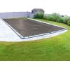 imageRobelle 12 x 24 ft Industrial Taupe Winter Pool Cover for Inground Pools 5 ft Overlap 17 x 29 ft Cover Size Solid 14 x 12 Scrim 45 ozyd2 20Year Warranty Style 601224RExtra Heavy Duty