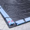 imageRobelle 14 x 28 ft Blue Winter Pool Cover for Inground Pools 5 ft Overlap 19 x 33 ft Cover Size Solid 7 x 7 Scrim 22 ozyd2 8Year Warranty Style 461428REconomy