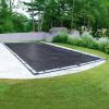imageRobelle 14 x 28 ft Blue Winter Pool Cover for Inground Pools 5 ft Overlap 19 x 33 ft Cover Size Solid 7 x 7 Scrim 22 ozyd2 8Year Warranty Style 461428REconomy