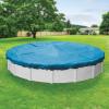 imageRobelle 15 ft Extra Heavy Duty XL Mesh BlueBlack Winter Pool Cover for Above Ground Pools 4 ft Overlap 19 ft Cover Size 12 x 12 Scrim 37 ozyd2 15Year Warranty Style 42154Heavy Duty