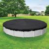 imageRobelle 15 ft Heavy Duty Mesh Black Winter Pool Cover for Above Ground Pools 3 ft Overlap 18 ft Cover Size 10 x 10 Scrim 31 ozyd2 10Year Warranty Style 381533ft Pool