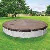 imageRobelle 15 ft Heavy Duty Mesh GrayBlack Winter Pool Cover for Above Ground Pools 3 ft Overlap 18 ft Cover Size 10 x 10 Scrim 31 ozyd2 10Year Warranty Style 4015Extra Heavy Duty