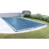 imageRobelle 16 x 24 ft Heavy Duty Blue Winter Pool Cover for Inground Pools 5 ft Overlap 21 x 29 ft Cover Size Solid 8 x 8 Scrim 236 ozyd2 10Year Warranty Style 351624RHeavy Duty