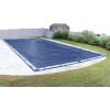 imageRobelle 16 x 24 ft Heavy Duty Blue Winter Pool Cover for Inground Pools 5 ft Overlap 21 x 29 ft Cover Size Solid 8 x 8 Scrim 236 ozyd2 10Year Warranty Style 351624RProfessional