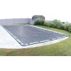 imageRobelle 16 x 24 ft Heavy Duty Blue Winter Pool Cover for Inground Pools 5 ft Overlap 21 x 29 ft Cover Size Solid 8 x 8 Scrim 236 ozyd2 10Year Warranty Style 351624RCommercial