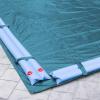 imageRobelle 16 x 32 ft Heavy Duty Blue Winter Pool Cover for Inground Pools 5 ft Overlap 21 x 37 ft Cover Size Solid 8 x 8 Scrim 236 ozyd2 10Year Warranty Style 351632RExtra Heavy Duty