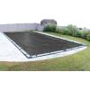 imageRobelle 16 x 32 ft Heavy Duty Mesh Black Winter Pool Cover for Inground Pools 4 ft Overlap 20 x 36 ft Cover Size 10 x 10 Scrim 31 ozyd2 10Year Warranty Style 381632R16 x 32ft Pool