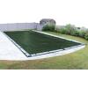 imageRobelle 16 x 36 ft Professional Green Winter Pool Cover for Inground Pools 5 ft Overlap 21 x 41 ft Cover Size Solid 12 x 12 Scrim 37 ozyd2 15Year Warranty Style 371636RHeavy Duty