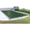 imageRobelle 18 x 40 ft Heavy Duty Green Winter Pool Cover for Inground Pools 5 ft Overlap 23 x 45 ft Cover Size Solid 8 x 8 Scrim 236 ozyd2 10Year Warranty Style 321840RProfessional