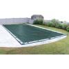 imageRobelle 18 x 40 ft Heavy Duty Green Winter Pool Cover for Inground Pools 5 ft Overlap 23 x 45 ft Cover Size Solid 8 x 8 Scrim 236 ozyd2 10Year Warranty Style 321840RCommercial