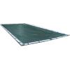 imageRobelle 18 x 40 ft Heavy Duty Green Winter Pool Cover for Inground Pools 5 ft Overlap 23 x 45 ft Cover Size Solid 8 x 8 Scrim 236 ozyd2 10Year Warranty Style 321840RCommercial
