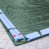 imageRobelle 18 x 40 ft Heavy Duty Green Winter Pool Cover for Inground Pools 5 ft Overlap 23 x 45 ft Cover Size Solid 8 x 8 Scrim 236 ozyd2 10Year Warranty Style 321840RHeavy Duty