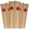 imageRobelle 8 ft 6Pack Heavy Duty Tan Double Chamber Pool Cover Weights 33 MM Thick Vinyl Pool Water Bags Water TubesHeavy Duty