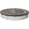 imageRobelle 12 ft Professional Tan Winter Pool Cover for Above Ground Pools 4 ft Overlap 16 ft Cover Size Solid 12 x 12 Scrim 37 ozyd2 15Year Warranty Style 57124ROBExtra Heavy Duty