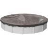 imageRobelle 15 ft Premium Tan Winter Pool Cover for Above Ground Pools 4 ft Overlap 19 ft Cover Size Solid 14 x 14 Scrim 52 ozyd2 20Year Warranty Style 31154AExtra Heavy Duty