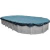 imageRobelle 15 x 30 ft Heavy Duty Blue Winter Oval Pool Cover for Above Ground Pools 4 ft Overlap 19 x 34 ft Cover Size Solid 8 x 8 Scrim 236 ozyd2 10Year Warranty Style 3515304Extra Heavy Duty