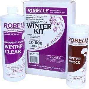 imageRobelle 10000 Gallon TripleAction Winter Kit Premium Pool Closing Kit for Pools up to 10000 GallonsDualAction
