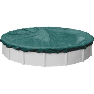 imageRobelle 12 ft Commercial Teal Winter Pool Cover for Above Ground Pools 4 ft Overlap 16 ft Cover Size Solid 12 x 12 Scrim 37 ozyd2 18Year Warranty Style 39124Commercial
