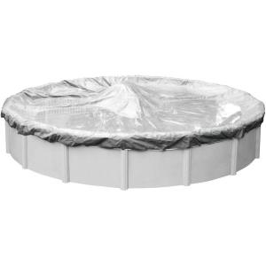 imageRobelle 12 ft Professional Silver Winter Pool Cover for Above Ground Pools 4 ft Overlap 16 ft Cover Size Solid 12 x 12 Scrim 37 ozyd2 15Year Warranty Style 33124Heavy Duty
