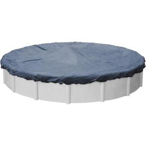 imageRobelle 15 ft Extra Heavy Duty XL Mesh BlueBlack Winter Pool Cover for Above Ground Pools 4 ft Overlap 19 ft Cover Size 12 x 12 Scrim 37 ozyd2 15Year Warranty Style 42154Extra Heavy Duty