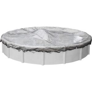 imageRobelle 18 ft Extra Heavy Duty Leaf Net Winter Pool Cover for Above Ground Pools 3 ft Overlap 21 ft Cover Size Extra Heavy Duty Net 4Year Warranty Style 2518Extra Heavy Duty