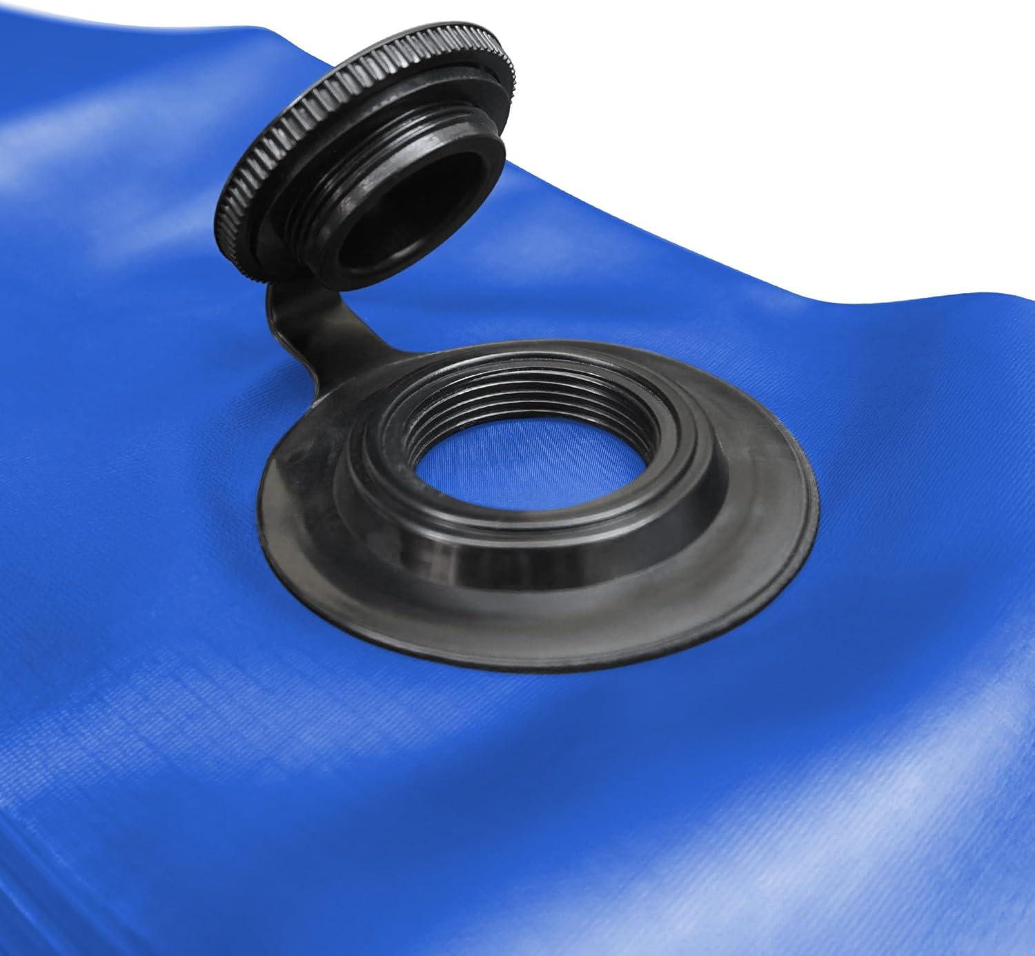 imageRobelle 8 ft 6Pack Extra Heavy Duty Blue Double Chamber Pool Cover Weights 42 MM Thick Vinyl Pool Water Bags Water TubesPremium