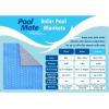 imagePool Mate 16 x 32 Ft BlueSilver Premium Solar Pool Covers for Inground Pools Pool Solar Cover 10Mil Thick 10Year Warranty Made in USA16 x 32ft Pool