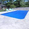 imagePool Mate 16 x 32 Ft BlueSilver Premium Solar Pool Covers for Inground Pools Pool Solar Cover 10Mil Thick 10Year Warranty Made in USA20 x 40ft Pool