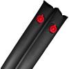 imageRobelle 10 ft 12Pack Extra Heavy Duty Black Double Chamber Pool Cover Weights 42 MM Thick Vinyl Pool Water Bags Water TubesExtra Heavy Duty