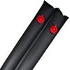 imageRobelle 10 ft 6Pack Commercial Black Double Chamber Pool Cover Weights Double Seams 25 MM Thick Vinyl Oversized Jumbo Screw Valve Cap Pool Water Bags Water TubesExtra Heavy Duty