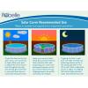 imageRobelle 12 x 24 Ft BlueSilver Extra Heavy Duty Oval Solar Cover for Above Ground Pool Pool Solar Cover 8Mil Thick 5Year Warranty Made in USA15 x 30ft Pool