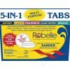 imageRobelle 20Pounds Premium 5In1 MultiPurpose Tabs Chlorine Tablets 3 Inch Sanitizer Clarifier Stain Inhibitor Algae Control Descaler Sunlight Protector All In One Made In USA35Pounds