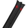 imageRobelle 4 ft 6Pack Heavy Duty Black Double Chamber Pool Cover Weights 33 MM Thick Vinyl Pool Water Bags Water TubesBlack