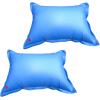 imageRobelle 4 ft x 8 ft 2Pack Heavy Duty Pool Pillow for Winterizing Above Ground Pools 22 MM Thick Vinyl Reinforced Grommets Winter Pool Pillow5 x 4 Rectangular