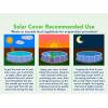 imageSpa Choice 15 x 30 Ft BlueSilver Commercial Oval SpaceAge Solar Cover for Above Ground Pool Pool Solar Cover 10Mil Thick 10Year Warranty Made in USA18 x 33ft Pool