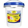 imageRobelle 20Pounds Premium 5In1 MultiPurpose Tabs Chlorine Tablets 3 Inch Sanitizer Clarifier Stain Inhibitor Algae Control Descaler Sunlight Protector All In One Made In USA35Pounds