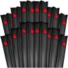 imageRobelle 8 ft 12Pack Extra Heavy Duty Black Double Chamber Pool Cover Weights 42 MM Thick Vinyl Pool Water Bags Water TubesHeavy Duty