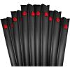 imageRobelle 8 ft 6Pack Premium Black Double Chamber Pool Cover Weights Premium Double Seams 42 MM Thick Vinyl Pool Water Bags Oversized Screw Valve Cap Water TubesExtra Heavy Duty
