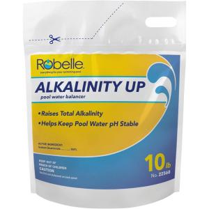 imageRobelle 10Pounds Premium Alkalinity Up for Pools Alkalinity Increaser for Swimming Pools 100 Sodium Bicarbonate Made in USA10Pounds